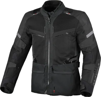 Produktbild von Macna Captane wasserdichte Motorrad Textiljacke, schwarz, M