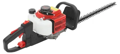 Produktbild von Langstielige Heckenschere - Elektrische Teleskop-Heckenschere - 180° schwenkbarer Kopf - Teleskopstiel - Doppelmesser - Netzbetrieb ohne Akku