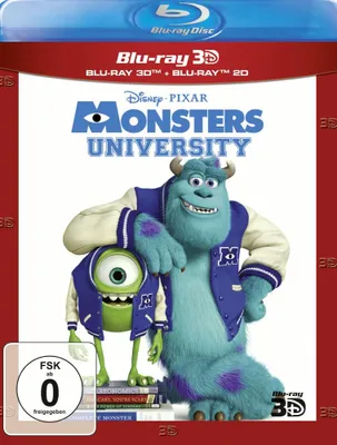 Produktbild von Die Monster Uni [Blu-Ray 3D+2D]