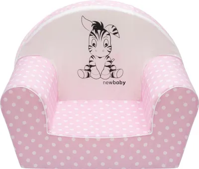 Zdjęcie produktu dla Dziecięcy Fotelik New Baby Zebra Jasno Różowy