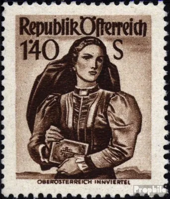 Produktbild von Briefmarken Österreich 1948 Mi 914 postfrisch Trachtenserie