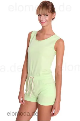 Immagine prodotto di Tuta da donna sportiva elegante e confortevole taglia S/M; pistacchio