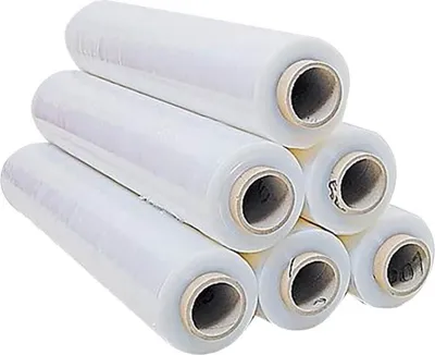 Produktbild von Stretchfolie Palettenfolie Verpackungsfolie Wickelfolie Transparent 300m