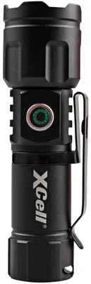 Obrázok produktu pre XCell LUNALUX Mini, Baterka, Čierna, Hliník, Tlačidlá, IPX4, LED