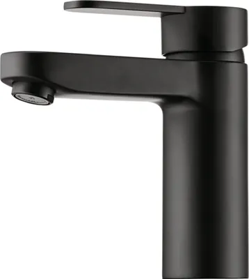 Immagine prodotto di LINEA Kardon 2 miscelatore per vasca e lavabo, nero opaco, alta pressione