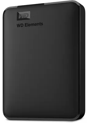 Zdjęcie produktu dla WD Elements 6TB HDD USB3.0 Przenośny 2,5 cala RTL zewnętrzny czarny