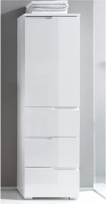 Produktbild von Midischrank Badschrank Beistellschrank Seitenschrank Schrank Bad "Suzette I"