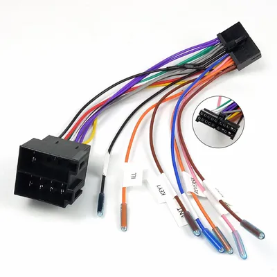 20-poliger ISO-Kabeladapter für Autoradio, 1 Stück