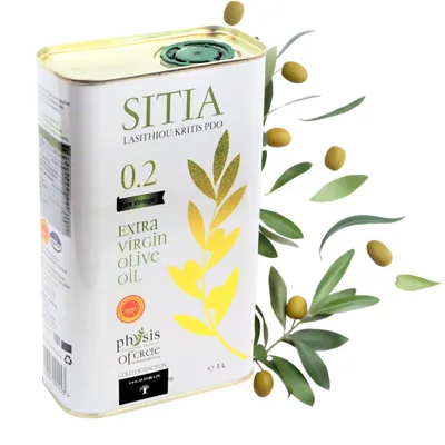 Zdjęcie produktu dla Oliwa extra virgin Physis of Crete Sitia PDO 0,2% 1 l puszka
