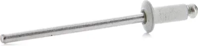 Produktbild von 100x Blindnieten 3,2 x 8mm Popnieten Alu/Stahl Flachkopf Nieten DIN 7337
