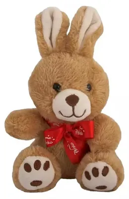 Obrázok produktu pre Dekoratívny vyšívaný zajac, 12 cm