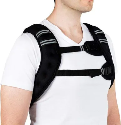 Produktbild von Famanu Trainingsweste 9 kg - Verstellbar für Krafttraining und Fitness