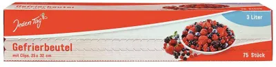 Produktbild von Gefrierbeutel 3l 75Stück von Jeden Tag