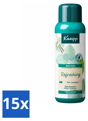 Imagen del producto de 15 unidades de gel de ducha Kneipp con menta y eucalipto - 400 ml - Paquete económico