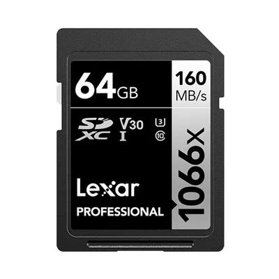 Image de Lexar Professional 1066x 64 Go SDXC UHS-I classe 10