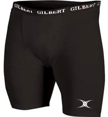 Immagine prodotto di Pantaloncini termici Gilbert da rugby, neri, taglia 11-12 anni