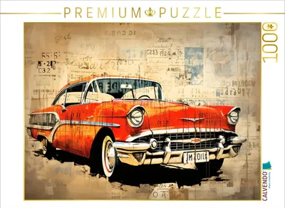 Produktbild von CALVENDO Puzzle Oldtimer | 1000 Teile Lege-Größe 64x48cm Foto-Puzzle für glückliche Stunden