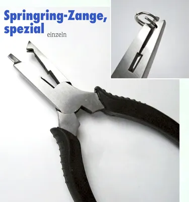 Produktbild von Sprengringzange Zange Angelzange Sprengringe Springringe Behr