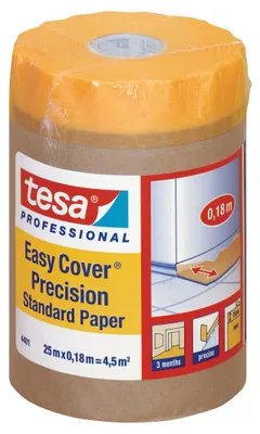 Immagine prodotto di tesa 04401-00001-00 Carta coprente Easy Cover® (L x L) 25 m x 18 cm 1 pz