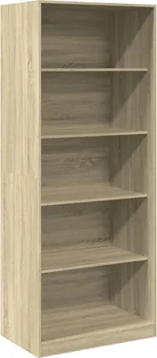 Image de vidaXL Armoire Chêne Sonoma 80x50x200 cm Bois composite