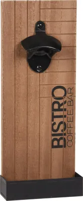 Obrázek produktu pro Nástěnný otvírák na pivo Bistro, 30 x 12 cm