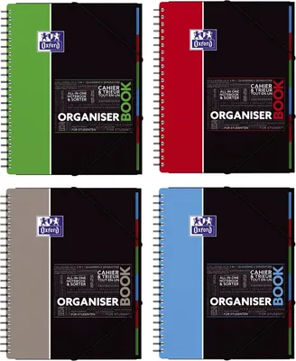 Immagine prodotto di Blocco di studio Oxford "ORGANISERBOOK", A4+, a scacchiera - 1 pezzo