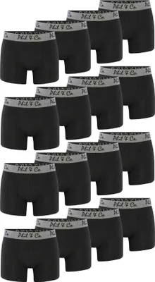Produktbild von Phil & Co. Berlin Herren Boxer 16-Pack Retropants - Schwarz - Größe XXL