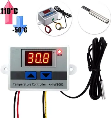 Obrázok produktu pre APT Digitálny termostat XH-W3001 s externým senzorom -50°C - +110°C