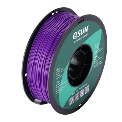 Produktbild von eSUN PLA+ 1.75mm Filament Spule 1kg PLA violett / lila / Purple