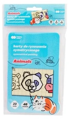 Zdjęcie produktu dla Karty do rysunku symetrycznego HAPPY COLOR
