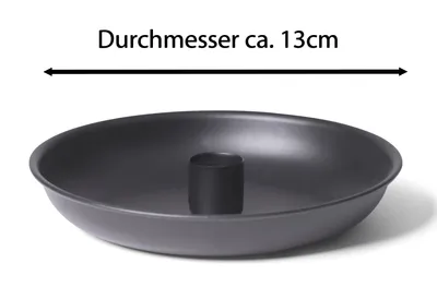Produktbild von Novaliv 4x Kerzenständer Stabkerzenhalter SCHWARZ 13cm mit LED-Stabkerze Premium Echtwachs Flackereffekt Weihnachten weihnachtliche Tischdekoration Adventskranz Tafelkerzen Halter vintage