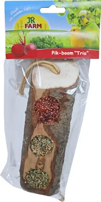 Productafbeelding van JR Farm Parkiet & Kanarie Pik-Boom ‘Trio’ 200 Gram