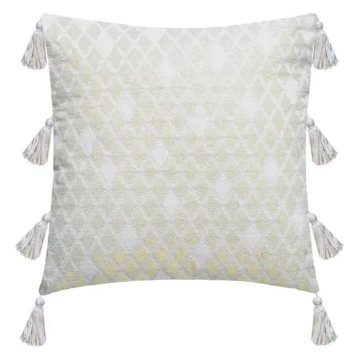 Produktbild von Kissenbezug "shine" weiß 40x40cm - Atmosphera créateur d'intérieur