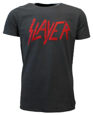 Produktbild von Slayer-T-Shirt mit Distressed-Logo - S