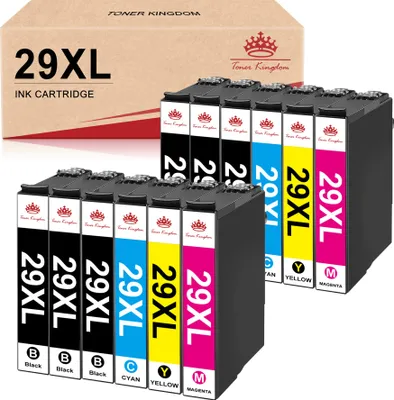 Produktbild von 12 Druckerpatronen für Epson 29 XL Multipack Patronen Kompatibel für Epson 29XL XP-247 XP-255 XP-330 XP-332 XP-335 XP-342 XP-432 XP-435 XP-442 XP-445 XP-452