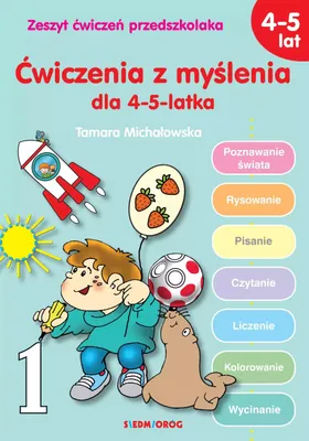 Zdjęcie produktu dla Ćwiczenia z myślenia dla 4-5-latka