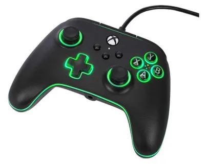 Produktbild von PowerA XBGP0140-01, Gamepad, Xbox Series S, Xbox Series X, Kabelgebunden, USB, USB Typ-C, Schwarz