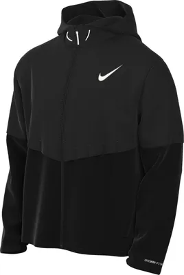 Immagine prodotto di Giacca da corsa Nike Aeroswift Storm-Fit Aerogami da uomo, colore nero/bianco Summit, modello FZ90