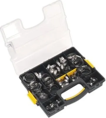 Produktbild von SEALEY Schlauchschellen-Set SHCSS90AC 9 12mm Edelstahl