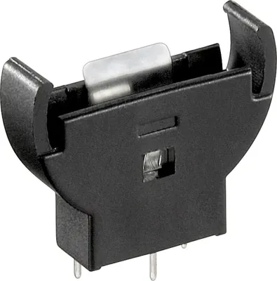 Produktbild von Goobay 46159, CR2032, Schwarz, -20 - 50 °C, 1 Stück(e), 6 mm, 23 mm