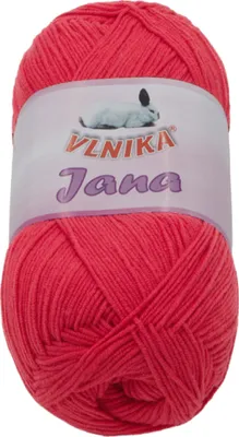Obrázek produktu pro Příze JANA - 100g / 330 m - Červená