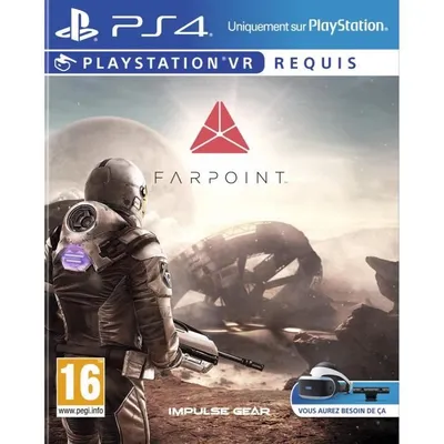Produktbild von Sony Interactive Entertainment Farpoint, PlayStation 4, M (Reif), Physische Medien, Virtual Reality (VR)-Headset erforderlich