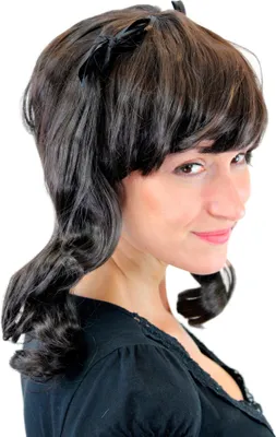 Produktbild von WIG ME UP Perücke Schwarz Cosplay Gothic Lolita VZ065