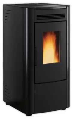 Immagine prodotto di Stufa a pellet Extraflame | KETTY 5.0 | 6,5 kW | ventilata | Nero