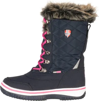 Produktbild von Trollkids KinderHolmenkollen Snow XT Winterstiefel navy/magenta 29