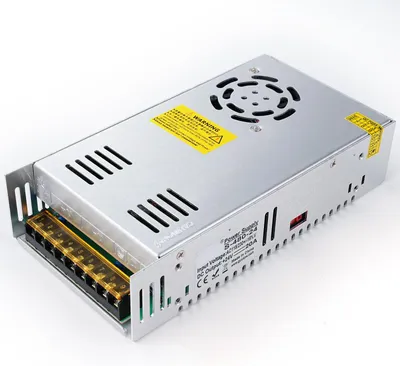 Image de Alimentation à découpage 24V 20A 480W - Adaptateur secteur stable pour bandes LED et systèmes CCTV