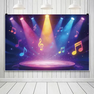 Image de Fond de podium disco pour photographie