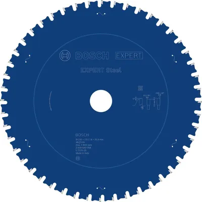 Productafbeelding van EXPERT zaagblad voor cirkelzaag, 230x2/1,6x25,4 mm, kwaliteit Z48