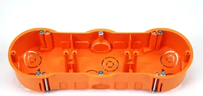Produktbild von Hohlwanddose 3-fach Schalterdose Abzweigdose Hohlraumdose Ø 60 x 45 mm