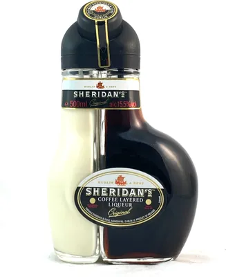 Produktbild von Sheridan's Coffee Layered Double Liqueur | 15,5 % vol | 0,5 l
